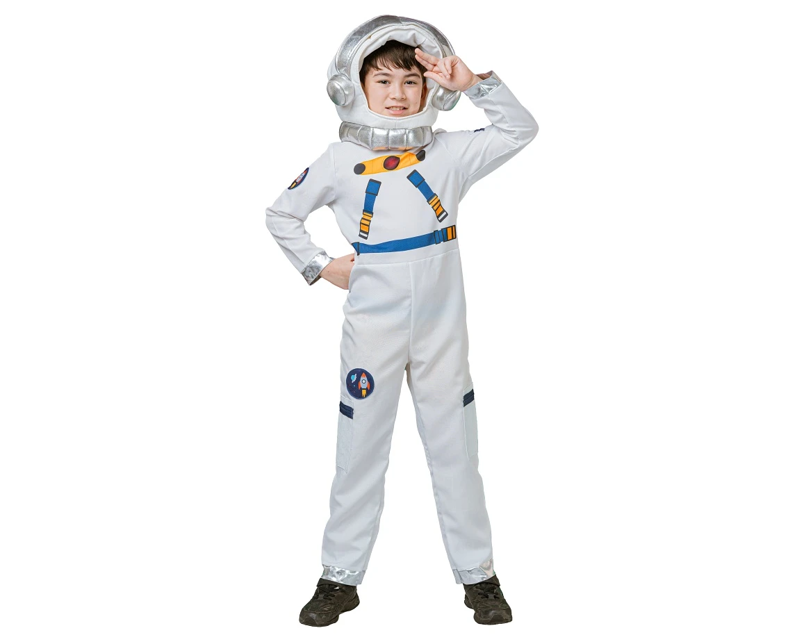 Role play-set for kids Astronaut (jumpsuit, hat), size 110/120 cm